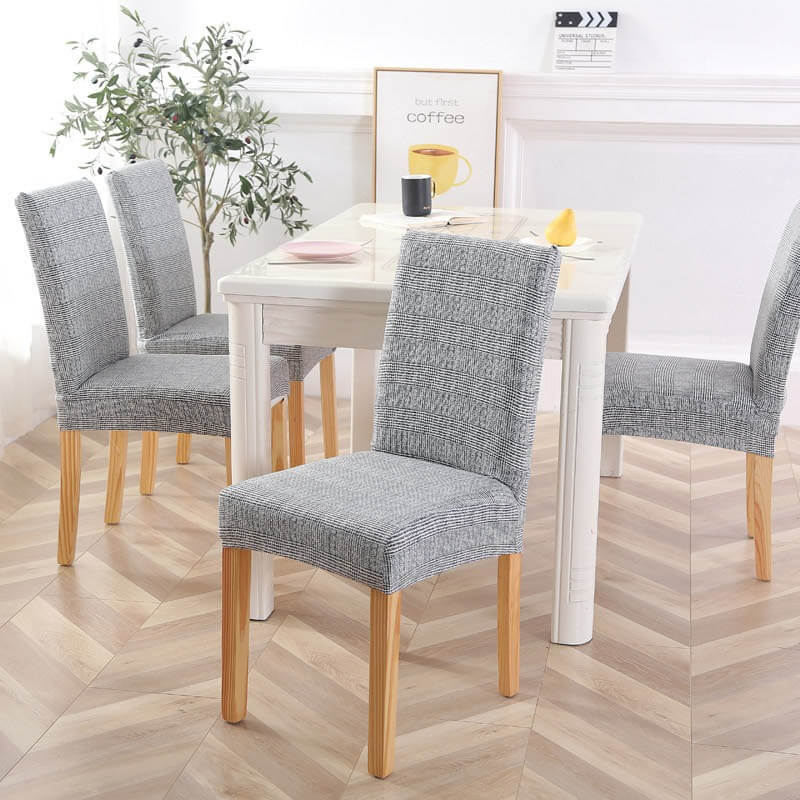 Chantelle Light Gray Chair Cover - Wiskly Store
