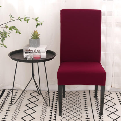 Solid Wine Chair Cover - Wiskly Store
